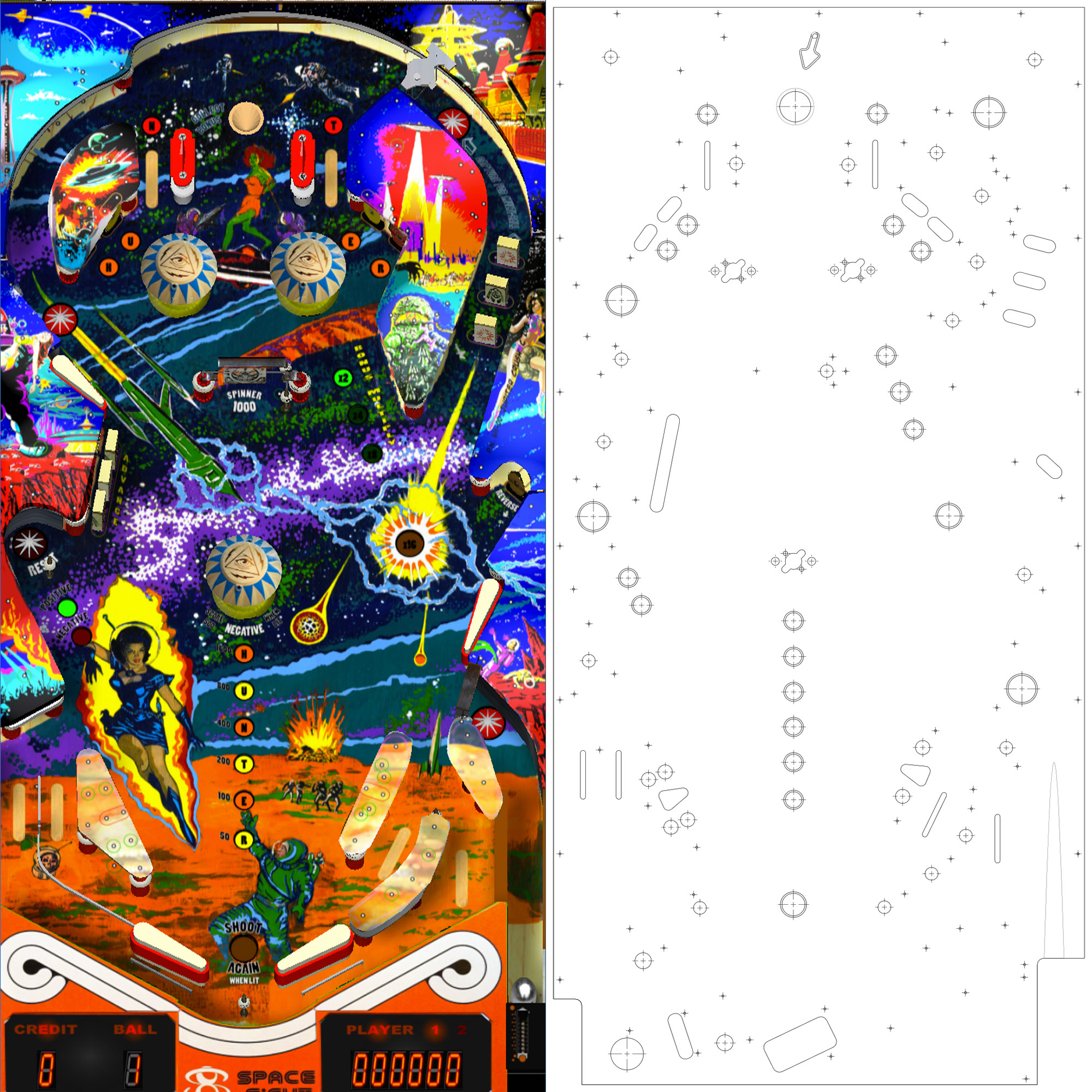 Vector Pinball Machine at Collection of Vector