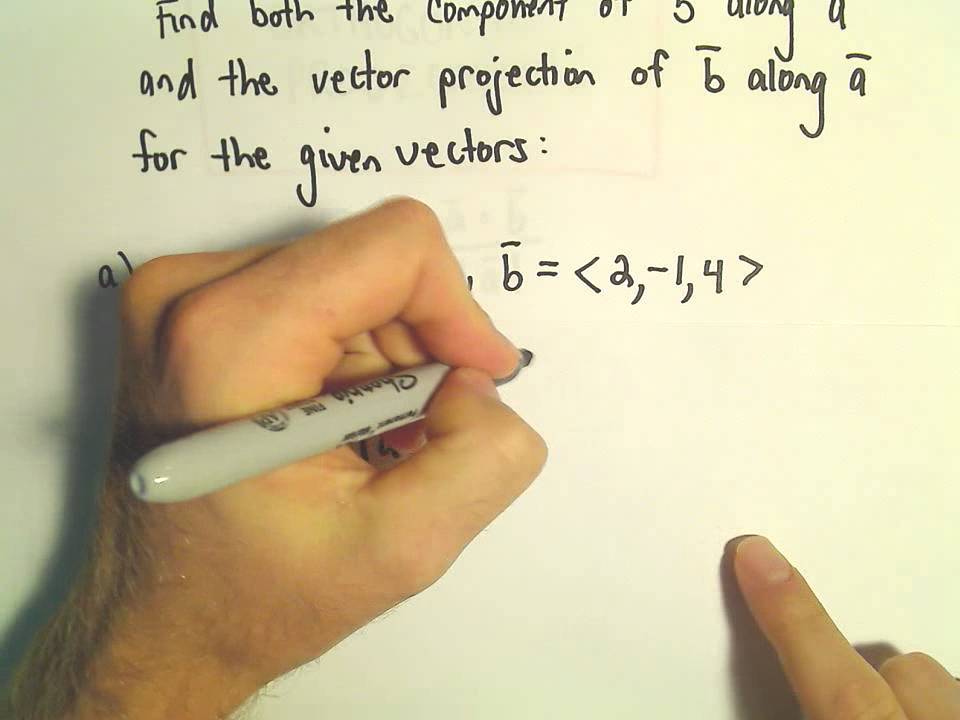 Vector Projection Calculator at Collection of Vector