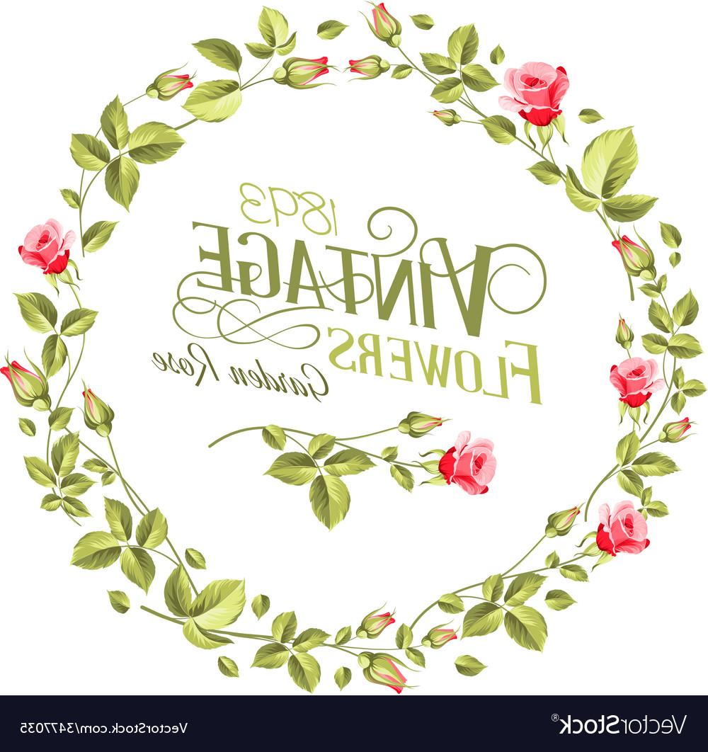 Vintage Flower Vector Free at Collection of Vintage