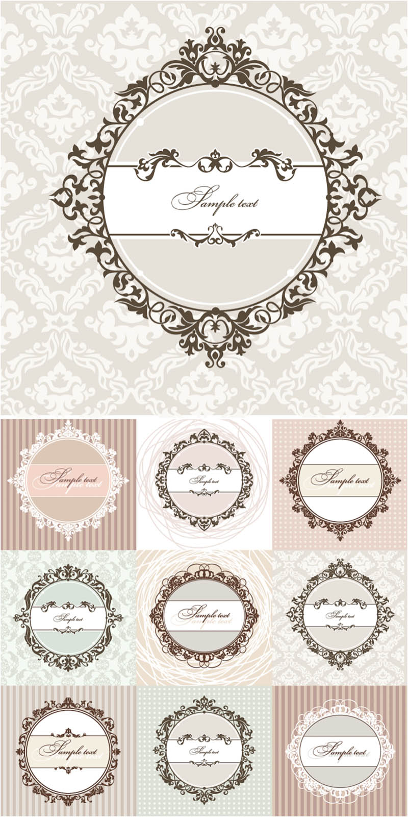 Vintage Frame Vector Free Download at Collection of