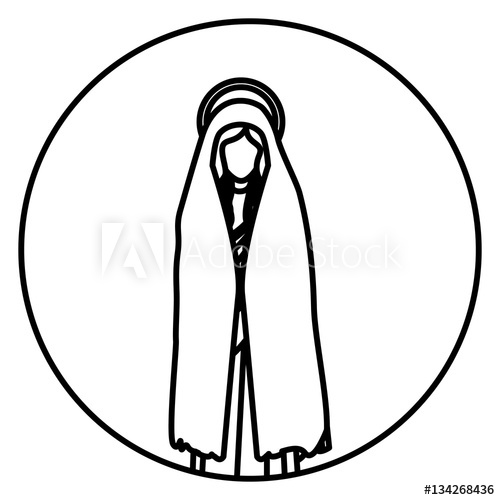 Virgin Mary Vector at Collection of Virgin Mary