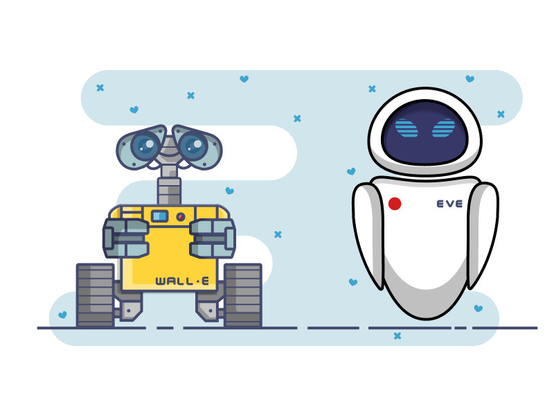 Wall E Vector at Collection of Wall E Vector free for