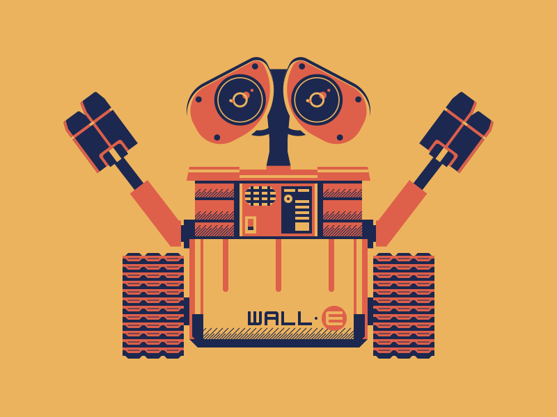 Wall E Vector at Collection of Wall E Vector free for