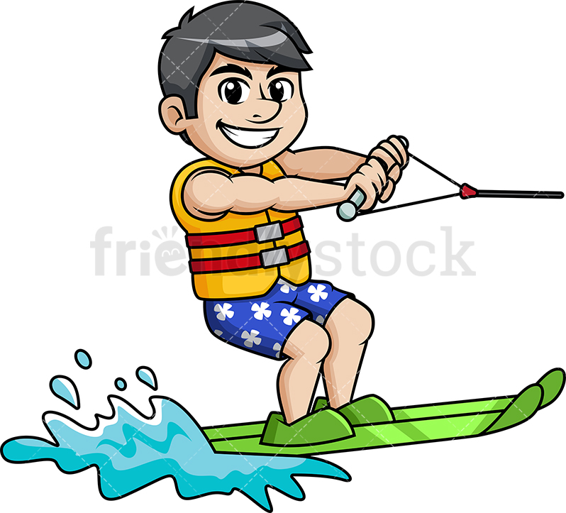 Water Ski Vector at Collection of Water Ski Vector