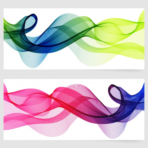 Wavy Ribbon Vector at Collection of Wavy Ribbon