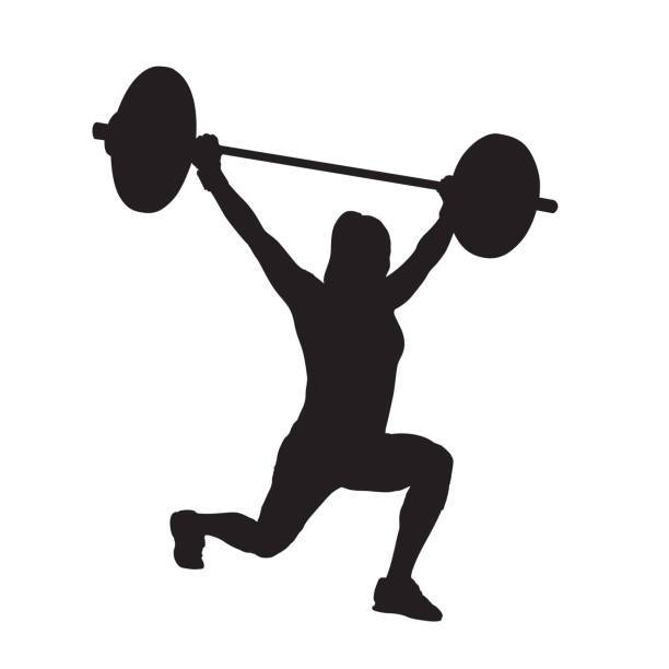 Weightlifter Silhouette Vector Free at Collection of