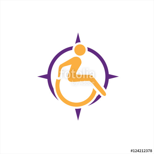 Wheelchair Logo Vector at Collection of Wheelchair