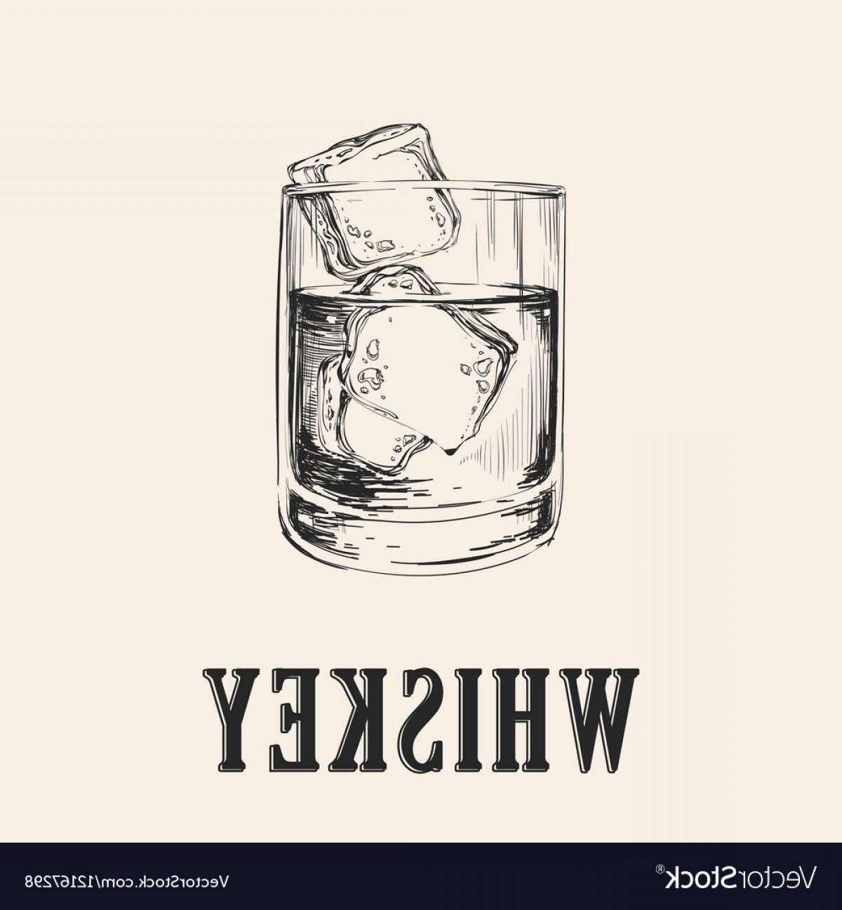 Whisky Glass Vector at Collection of Whisky Glass