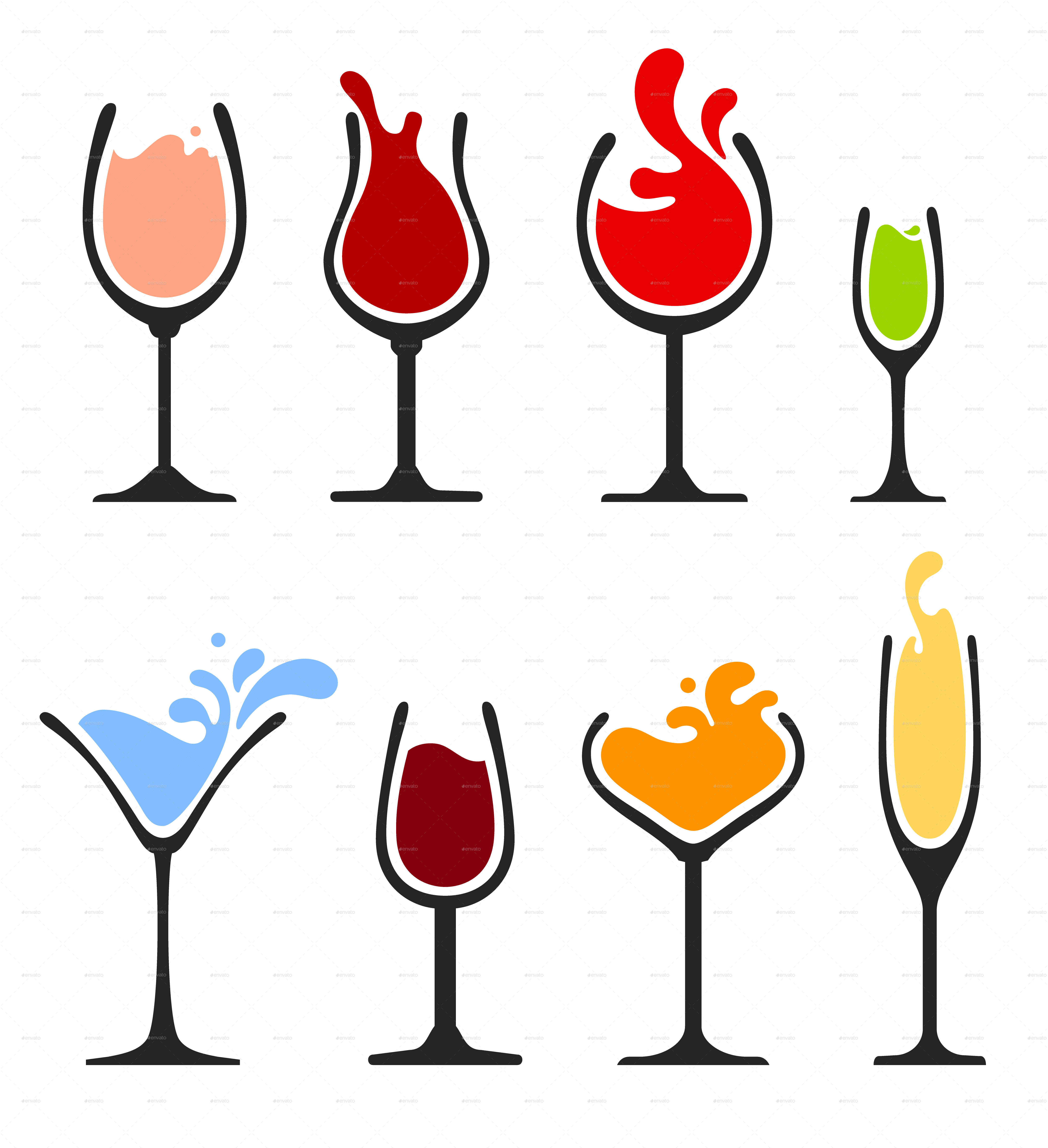 Wine Glass Art Painting at Explore collection of