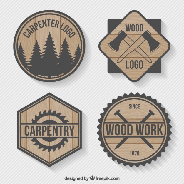 Wood Logo Vector at Collection of Wood Logo Vector