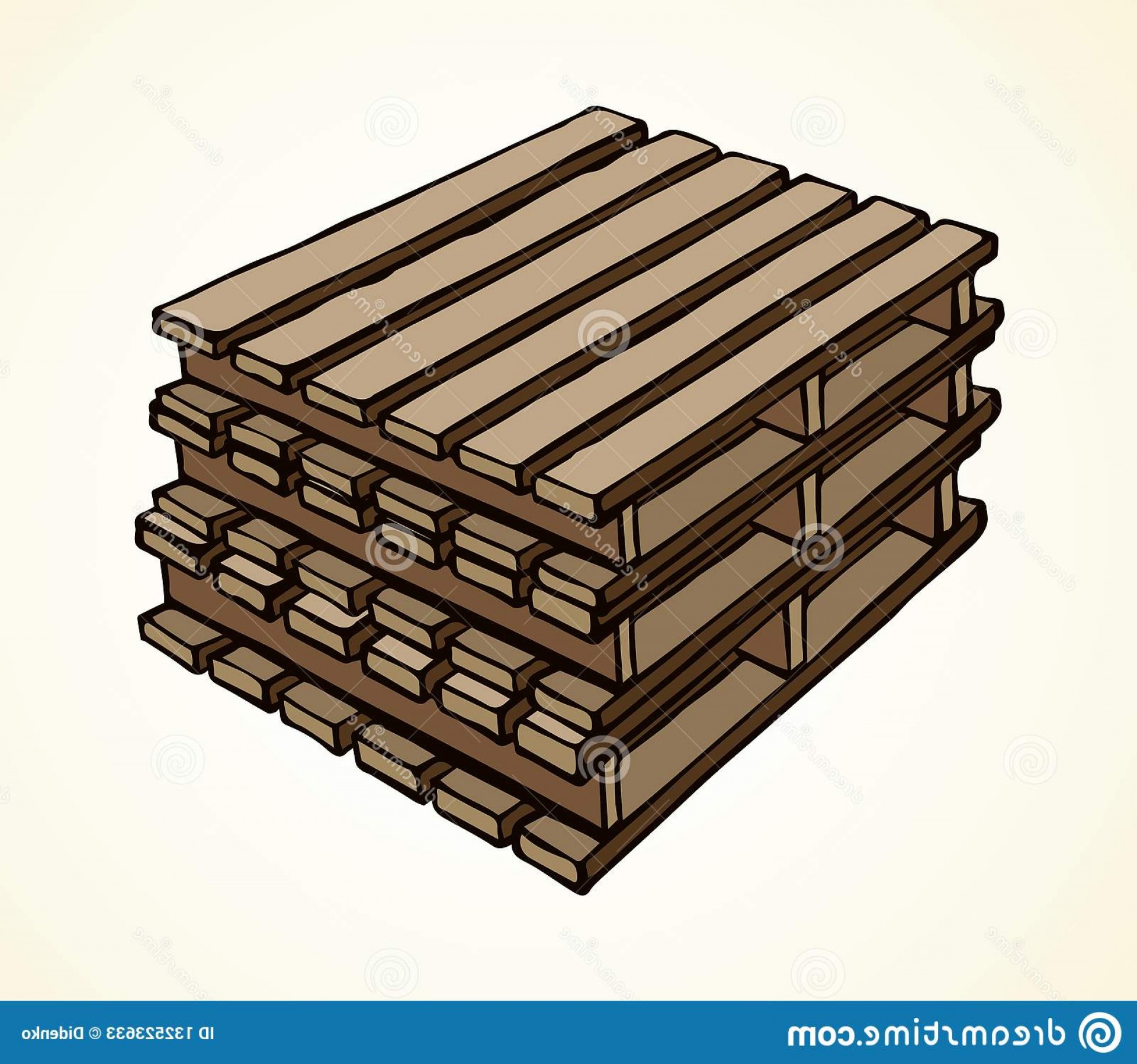 Wood Pallet Vector at Collection of Wood Pallet Vector free for personal use