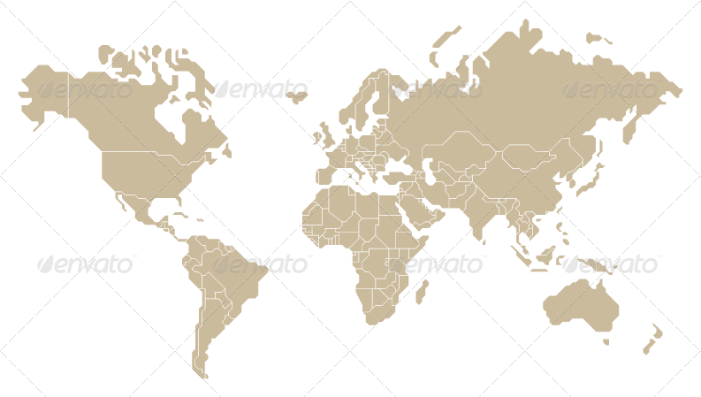 World Map Countries Vector at Vectorified.com | Collection of World Map
