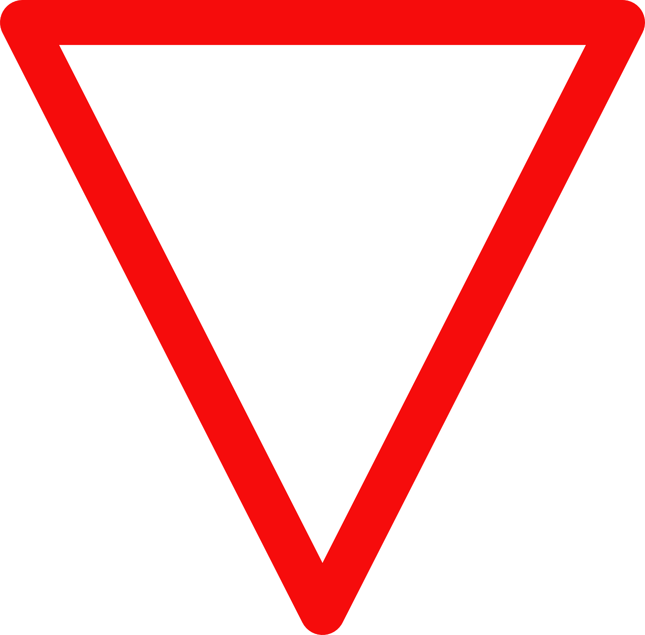 Yield Sign Vector at Collection of Yield Sign Vector