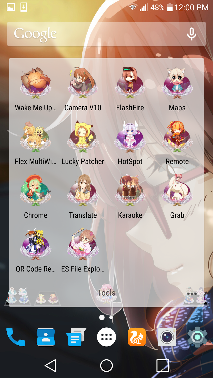 Anime Icon Pack Android at Collection of