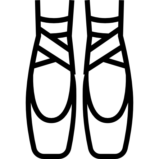 Ballet Shoes Icon at Collection of Ballet Shoes Icon