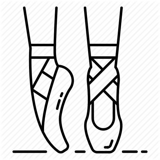 Ballet Shoes Icon at Collection of Ballet Shoes Icon