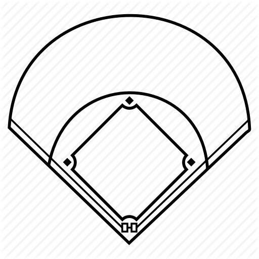 Baseball Diamond Icon at Collection of Baseball Diamond Icon free for personal use