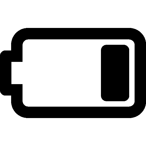 Battery Percentage Icon at Collection of Battery