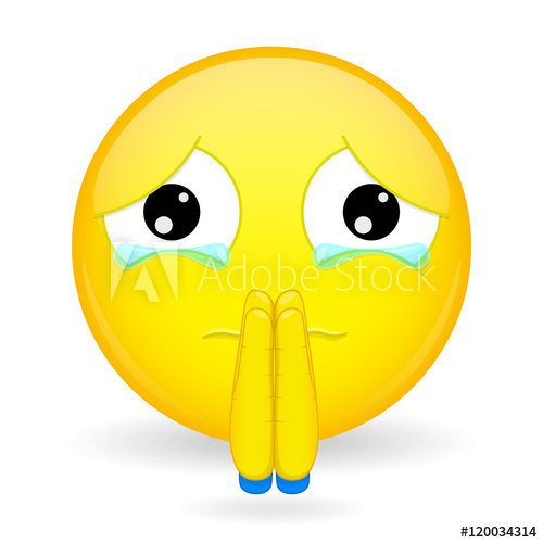 Begging Emoji