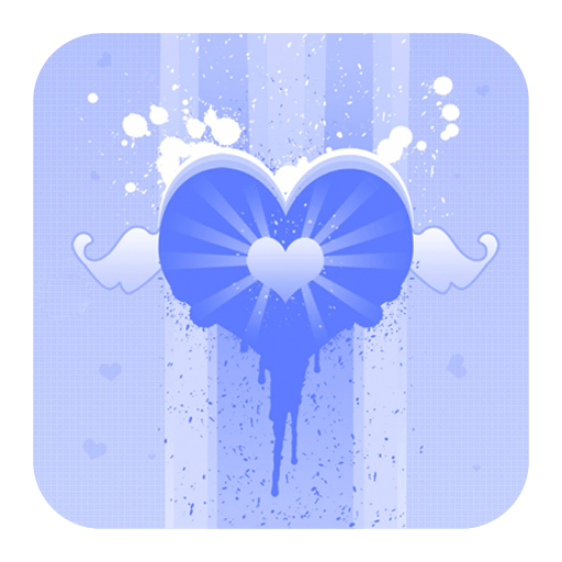 Blue Heart Icon On Android at Collection of Blue