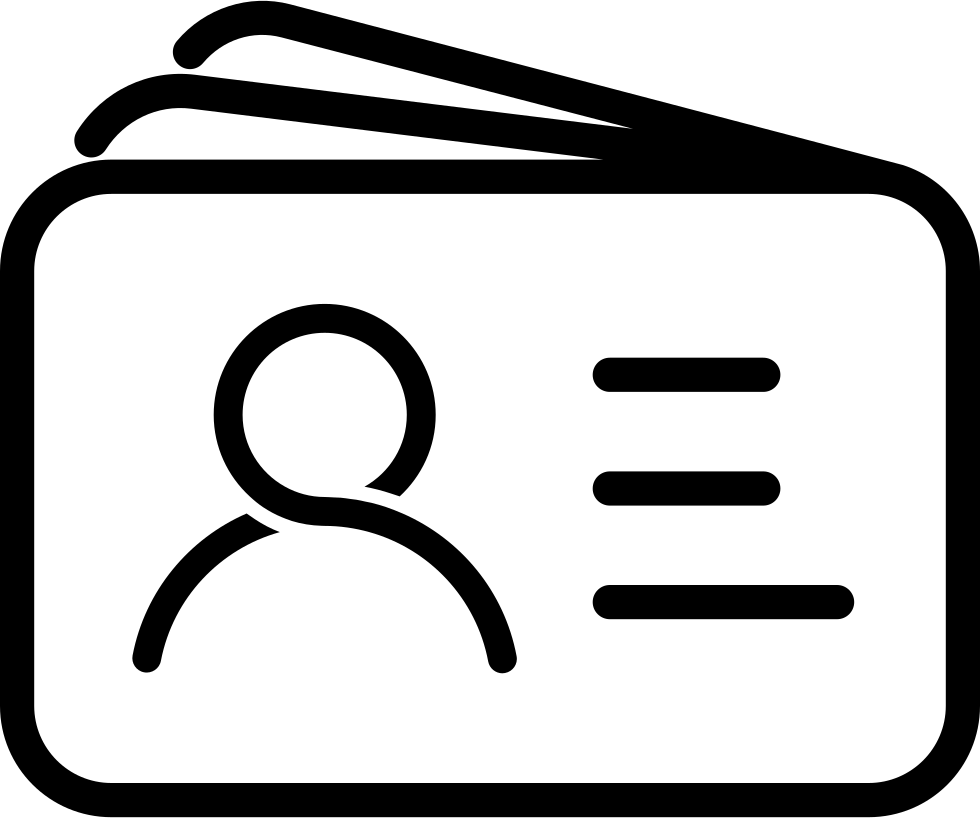 Business Card Icon at Collection of Business Card Icon free for personal use