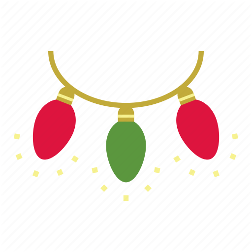 Christmas Lights Icon at Collection of Christmas