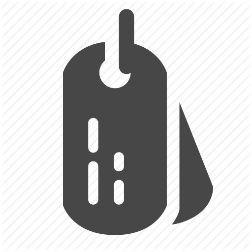 Dog Tag Icon at Collection of Dog Tag Icon free for