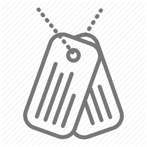 Dog Tag Icon at Collection of Dog Tag Icon free for