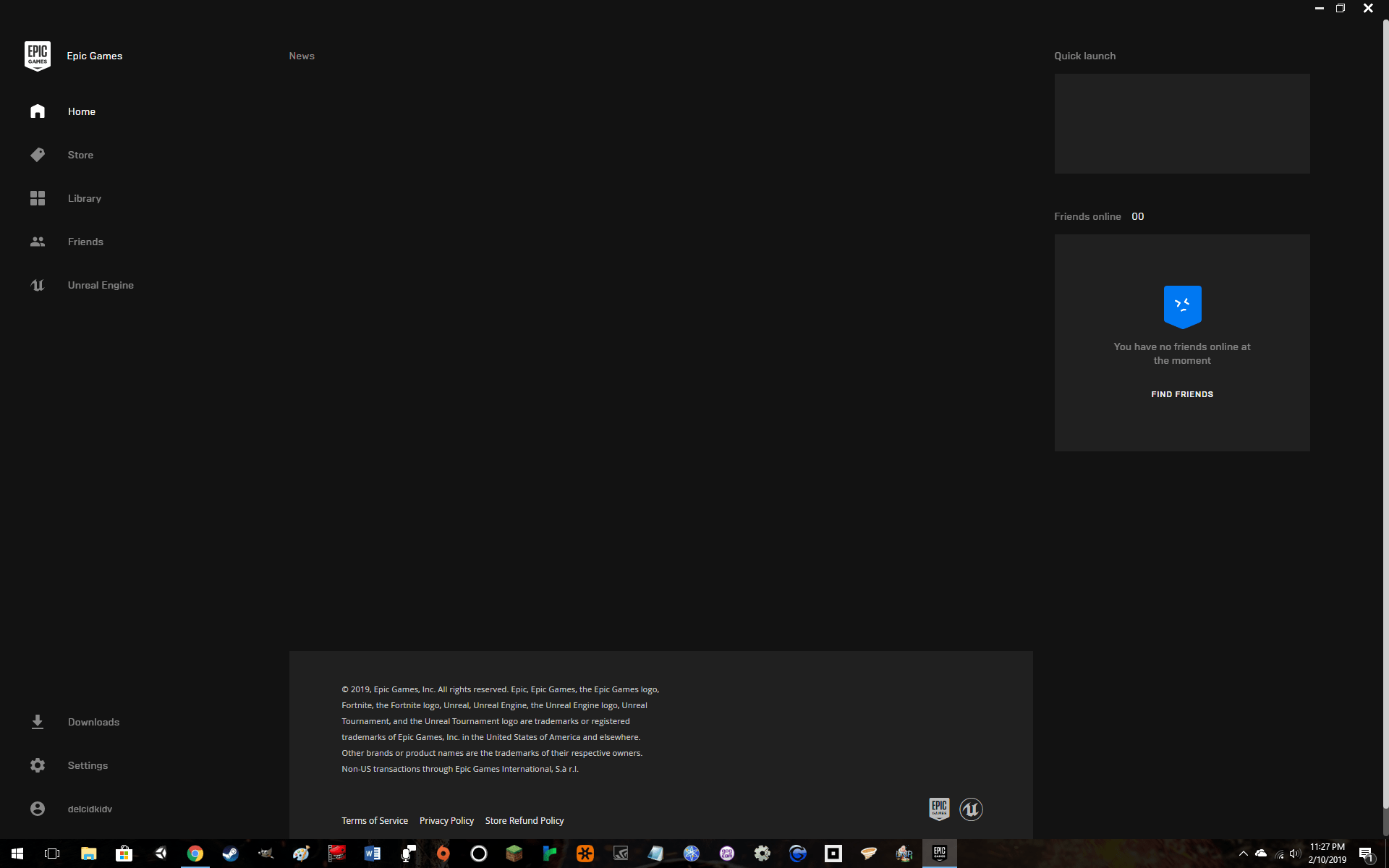 Epic Games Launcher Icon at Collection of Epic Games