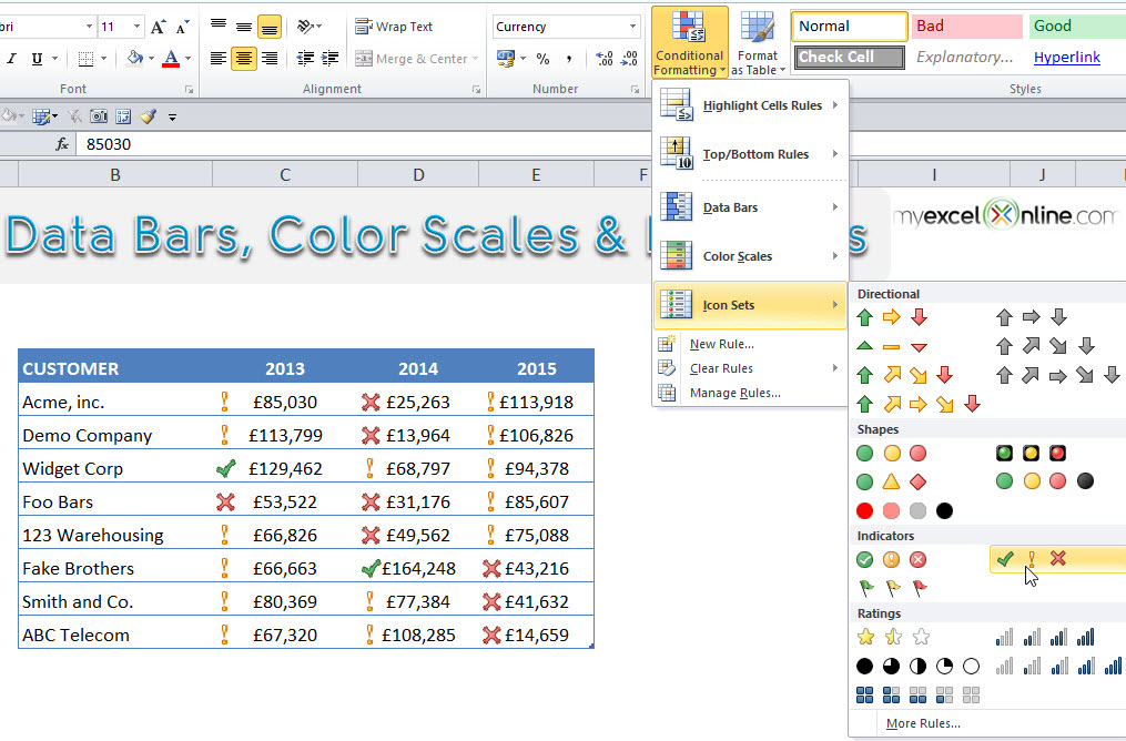 Excel Icon Sets at Collection of Excel Icon Sets free
