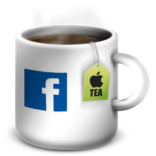 Facebook Coffee Mug Icon at Collection of Facebook