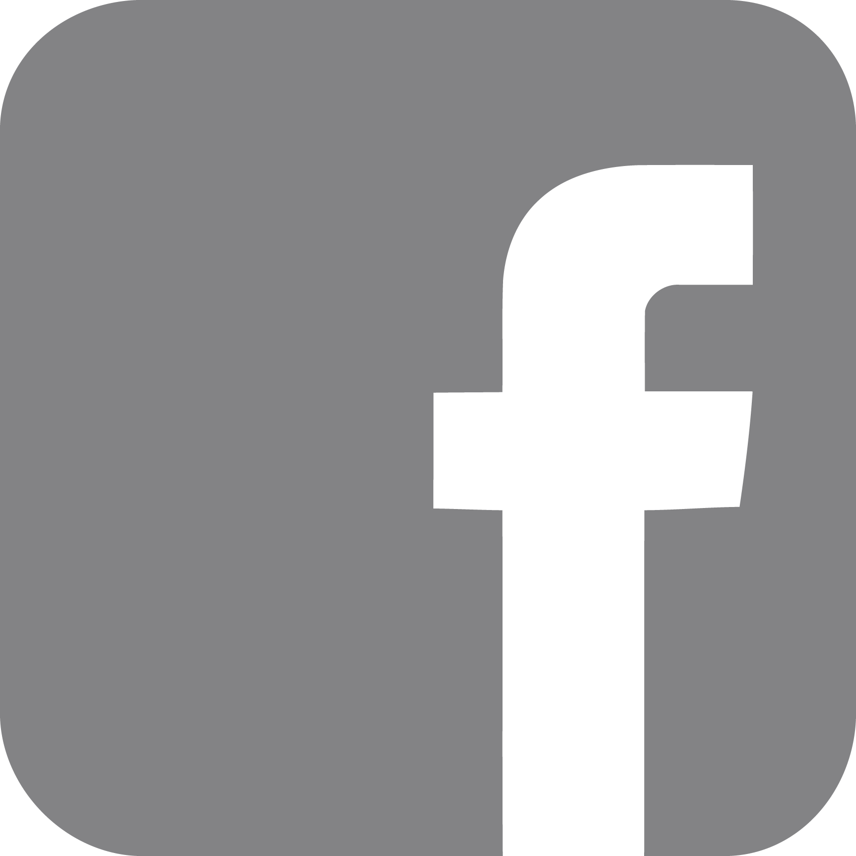 Facebook Grey Icon at Collection of Facebook Grey