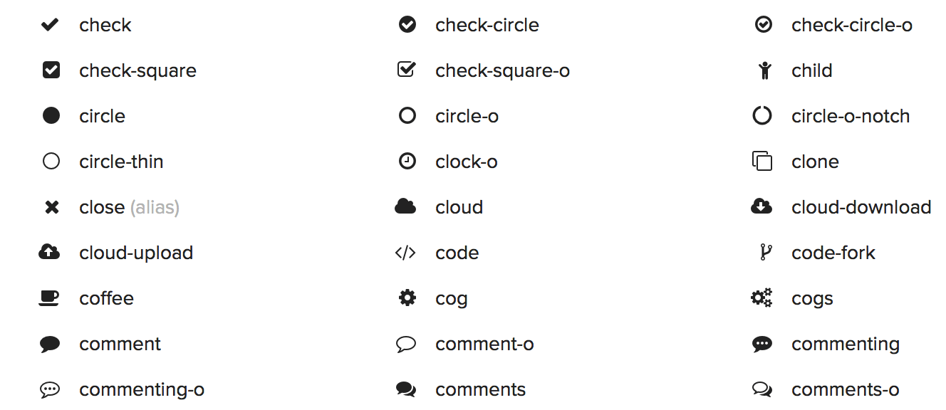 Font Awesome Icon Size at Collection of Font Awesome