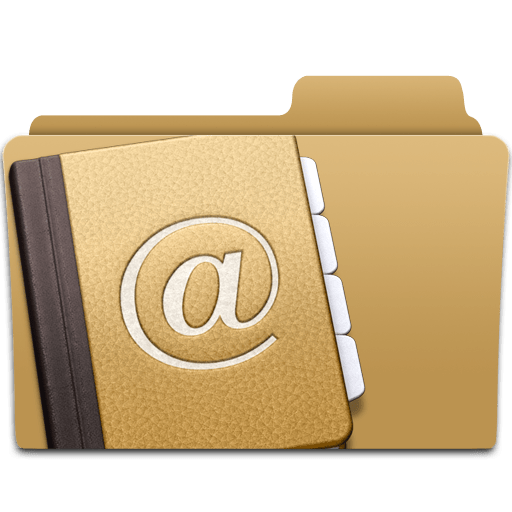 Gold Folder Icon at Collection of Gold Folder Icon free for personal use