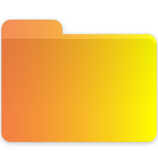 Gold Folder Icon at Collection of Gold Folder Icon free for personal use