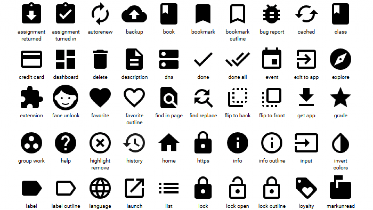 Google Icon Font at Collection of Google Icon Font