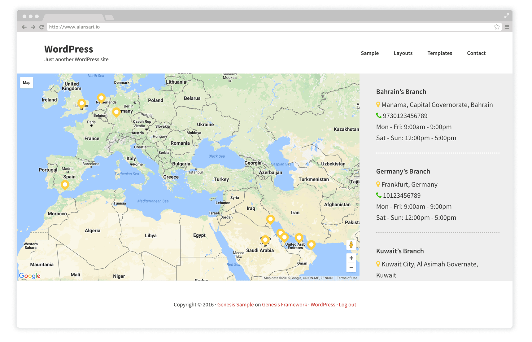 Google Maps Change Marker Icon at Collection of