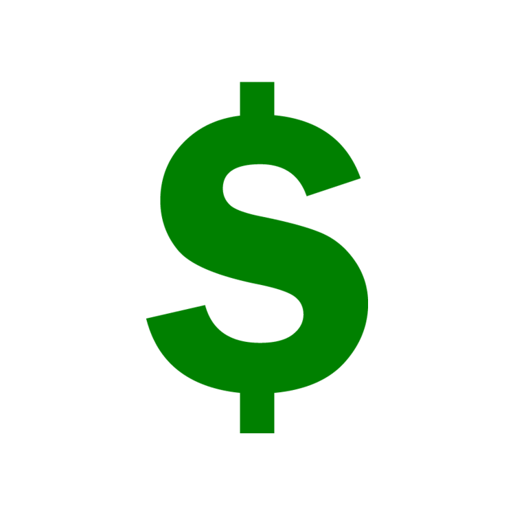 Green Dollar Sign Icon at Collection of Green Dollar