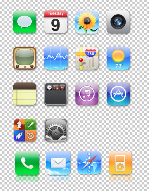 Iphone App Icon Mockup at Collection of Iphone App