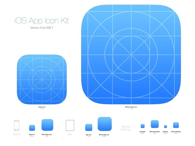 Iphone App Icon Template Illustrator at Collection of