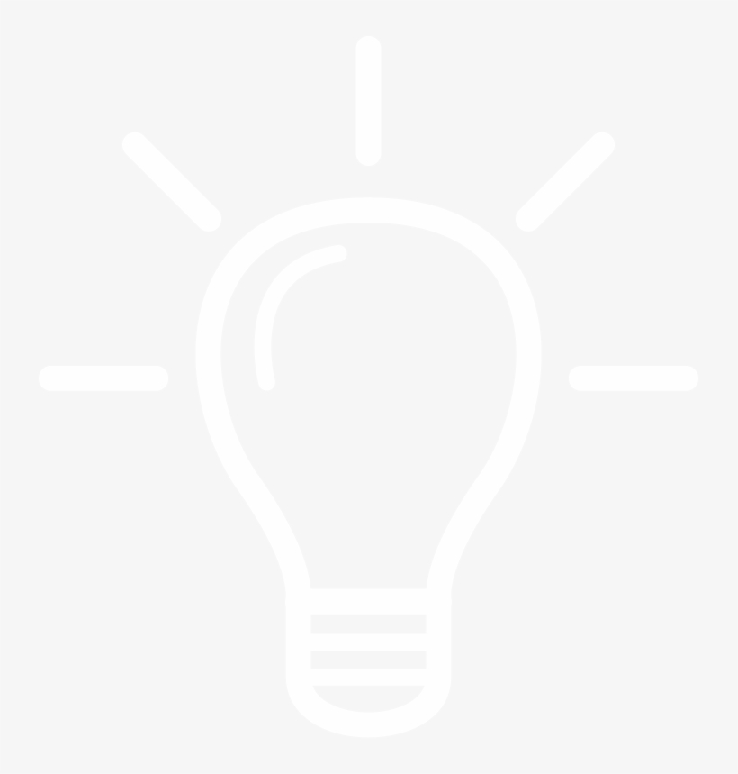 Light Bulb Icon White at Collection of Light Bulb