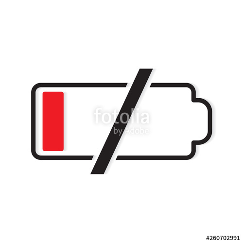 Low Battery Icon at Collection of Low Battery Icon