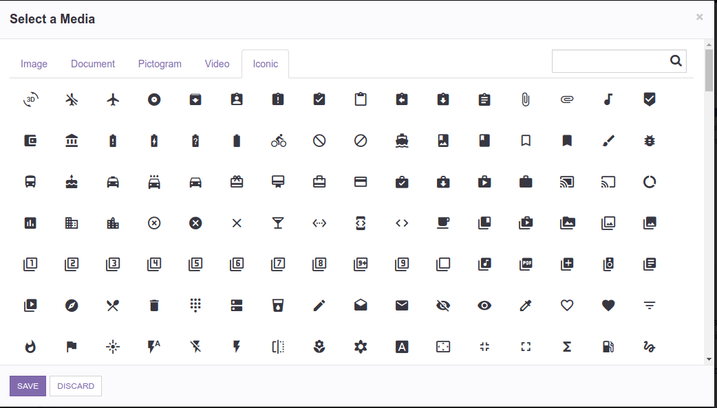 Material Design Iconic Font at Collection of Material