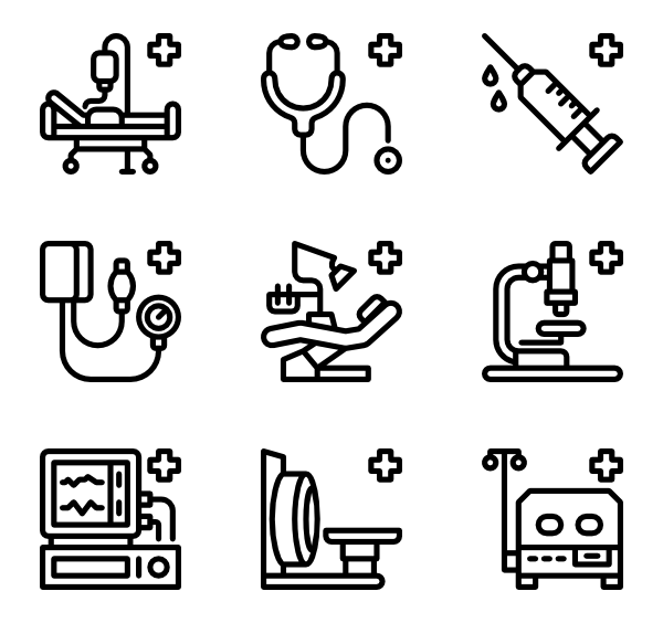 Medical Device Icon at Collection of Medical Device