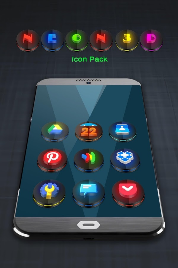 Neon Icon Pack at Collection of Neon Icon Pack free