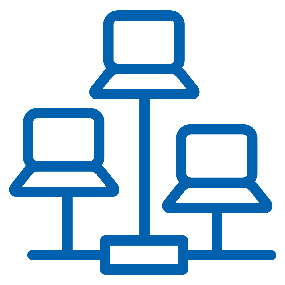 Network Infrastructure Icon at Collection of Network