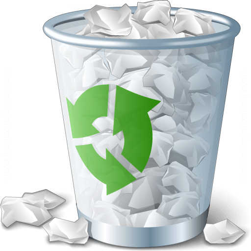 Recycle Bin Full Icon at Collection of Recycle Bin