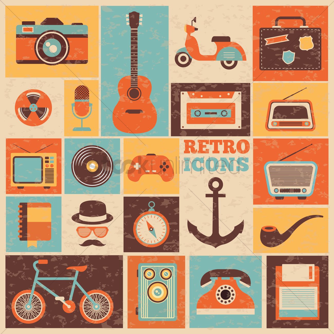 Retro Icon at Collection of Retro Icon free for