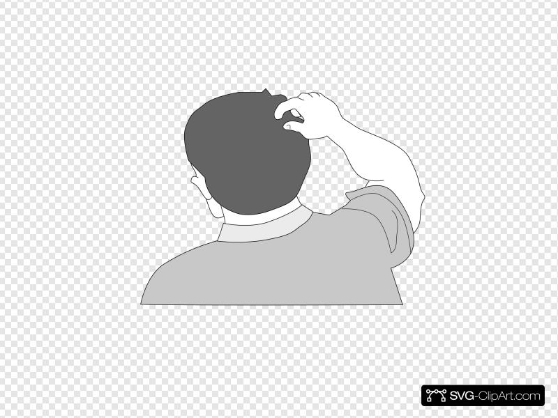 Scratching Head Icon at Collection of Scratching Head Icon free for personal use