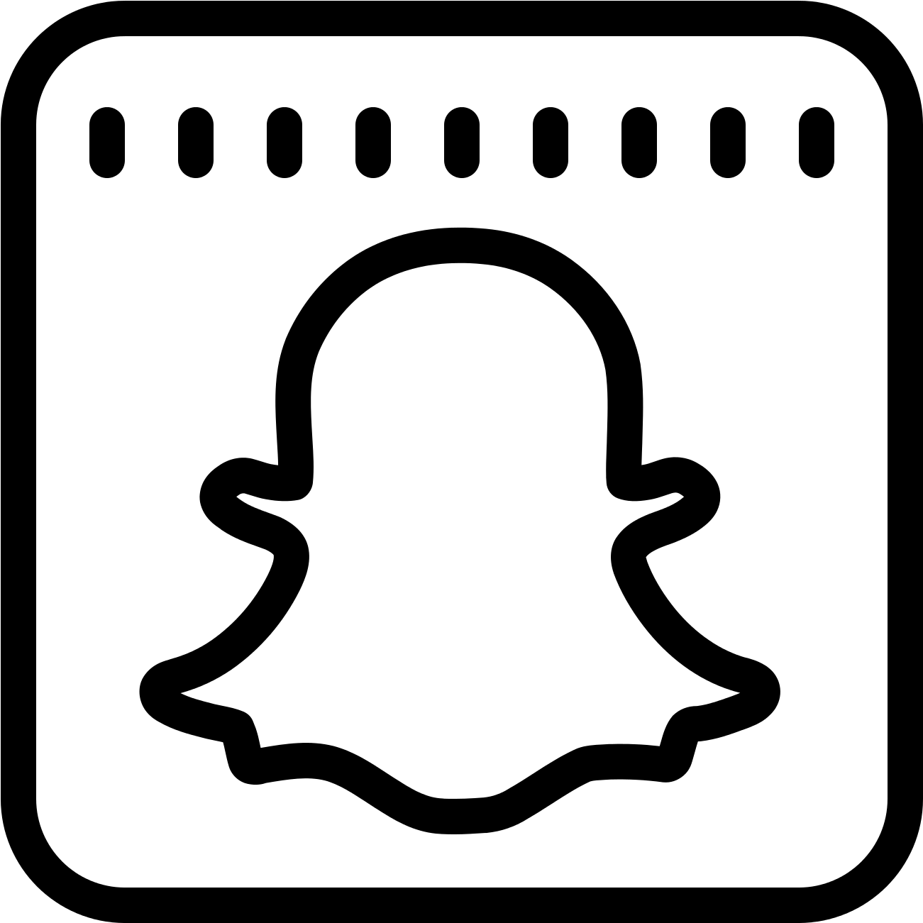 All search results for Snapchat icons at